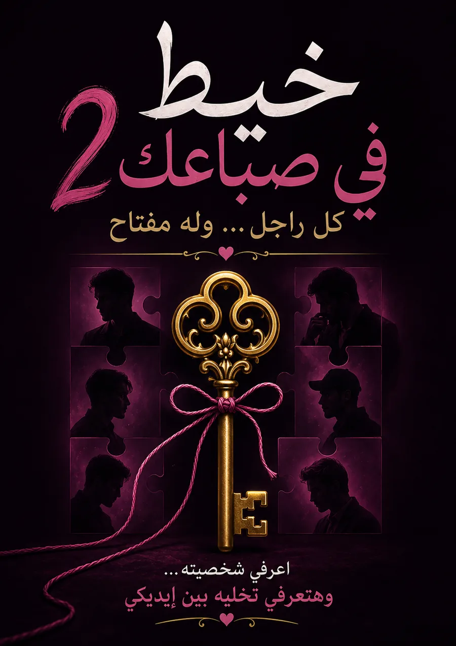 غلاف كتاب كل راجل وليه مفتاح — خيط في صباعك ٢